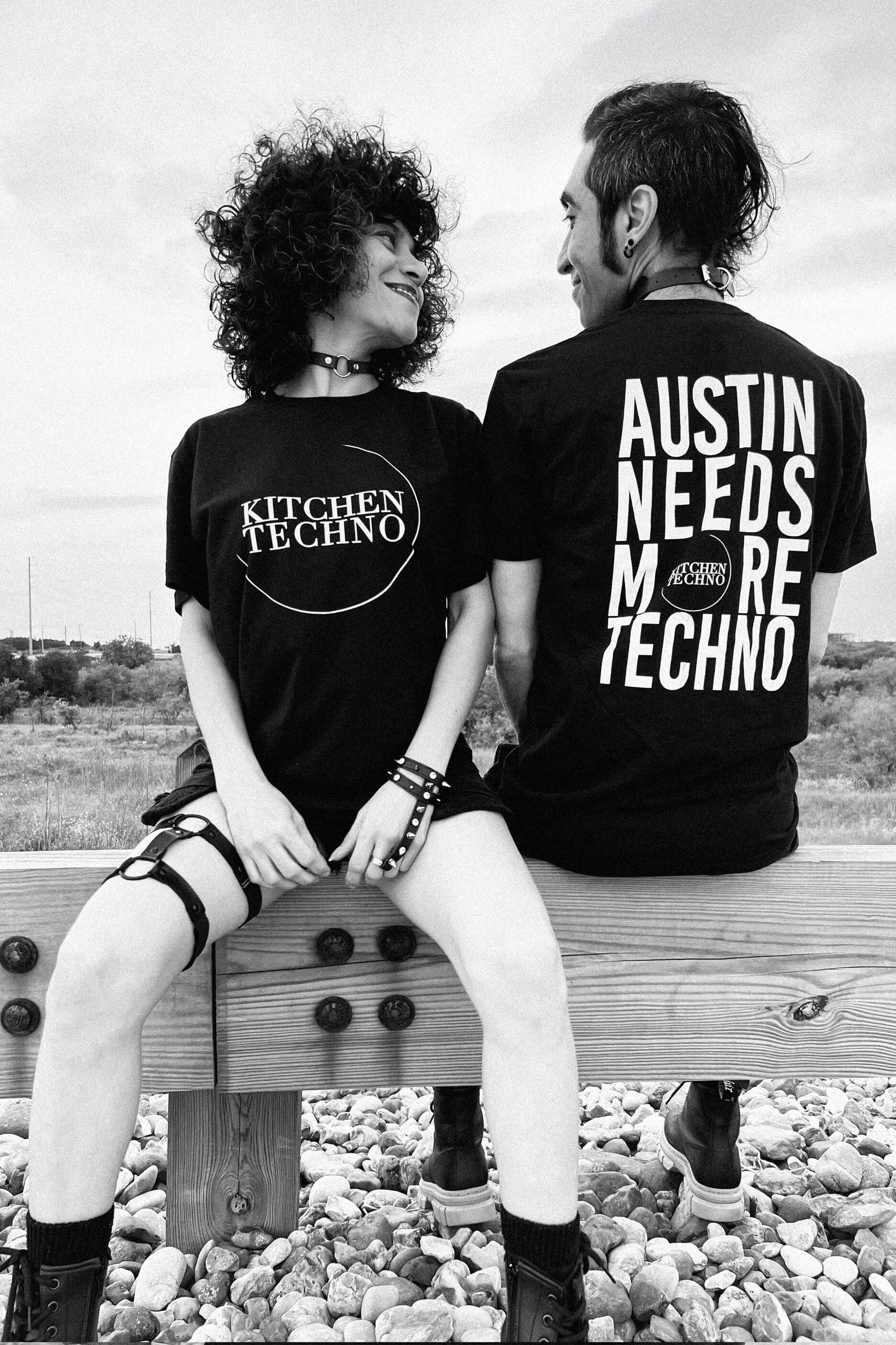 KT Logo Tee | AUSTIN NEEDS MORE TECHNO